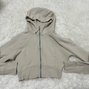 Lululemon cropped scuba sweatshirt